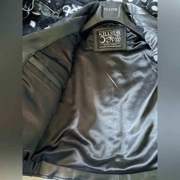 Killstar PU leather jacket - Picture 5 of 8